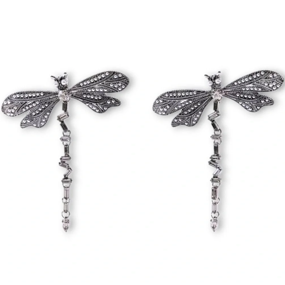NWT Zara Dragonfly earrings